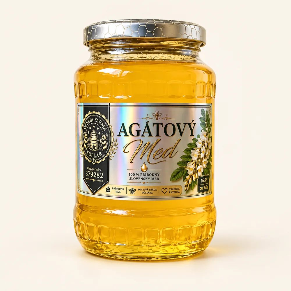 Čistý agátový med